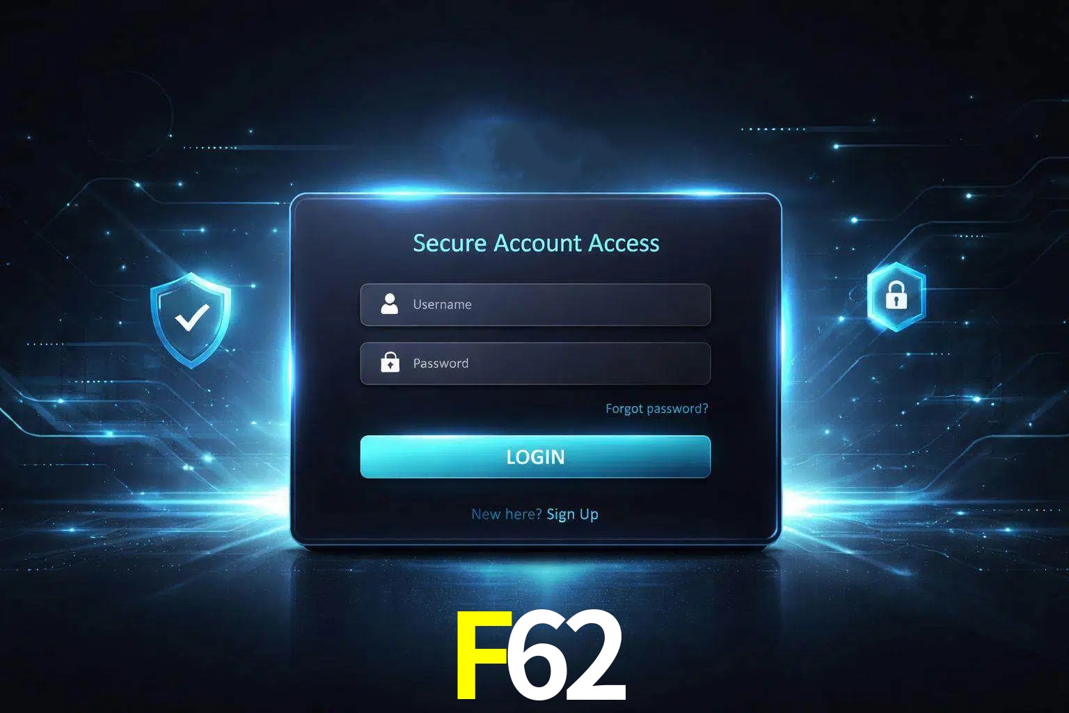 Pantalla de inicio de sesión de cuenta F62 para usuarios en México