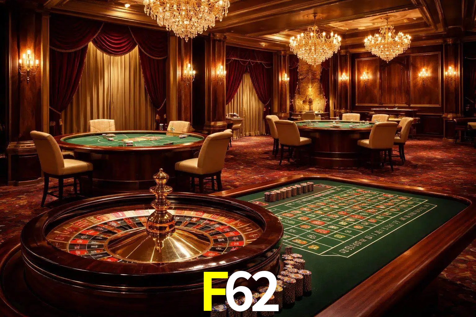 Una escena premium de mesa de casino en vivo con cartas, elementos de ruleta y un ambiente pulido de estudio de transmisión.
